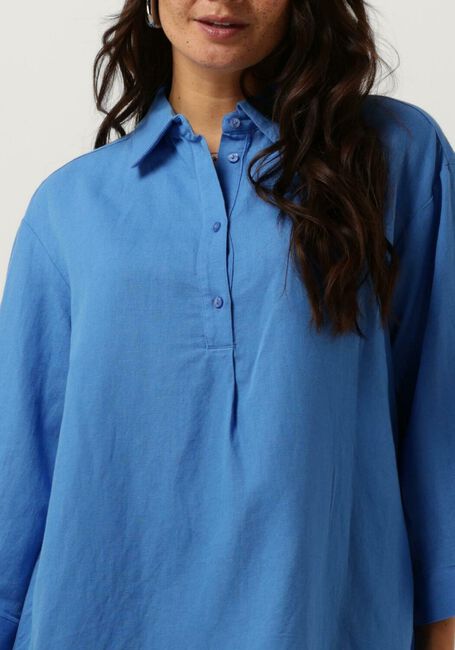 MSCH COPENHAGEN Mini robe MSCHKUAN MIRILLA 3/4 DRESS en bleu - large