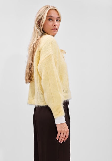 Gele DES PETITS HAUTS Vest CHOUETTE - large