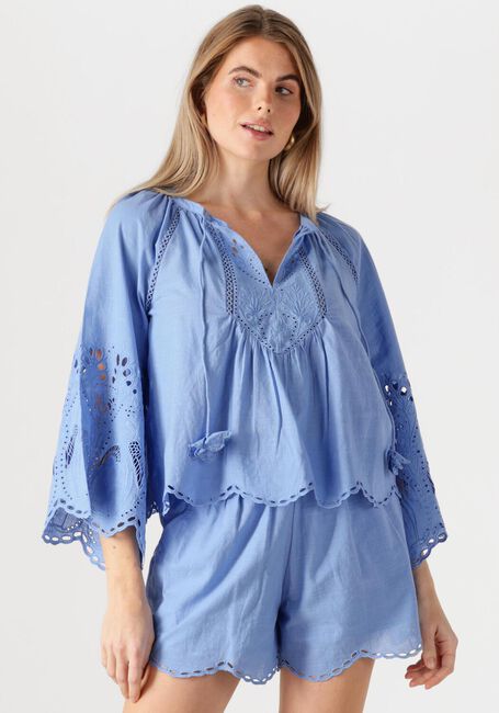 Blauwe SCARLETT POPPIES  ASHU TOP - large