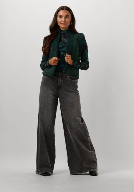 Groene POM AMSTERDAM Top TURTLENECK - CAMO TEAL GREEN Groene POM AMSTERDAM Top TURTLENECK - CAMO TEAL GREEN - large