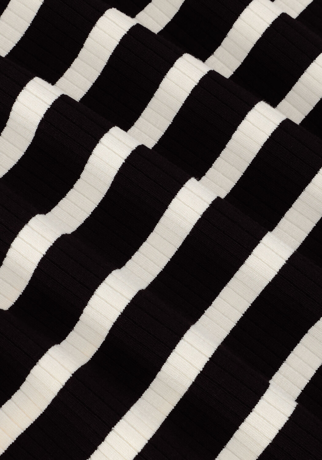 Zwarte TOMMY HILFIGER Top SLIM 5X2 RIB STRIPE TANK NS - large