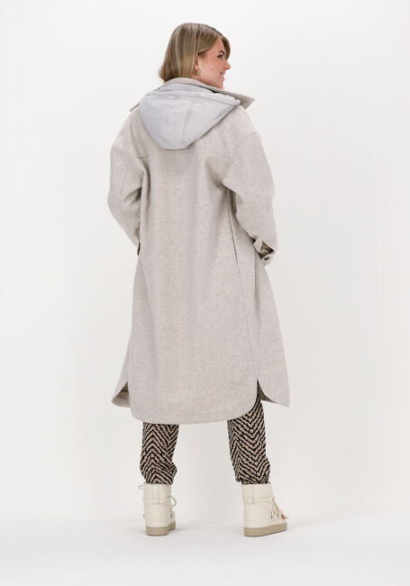 Taupe MOSCOW Mantel ZOEY - large