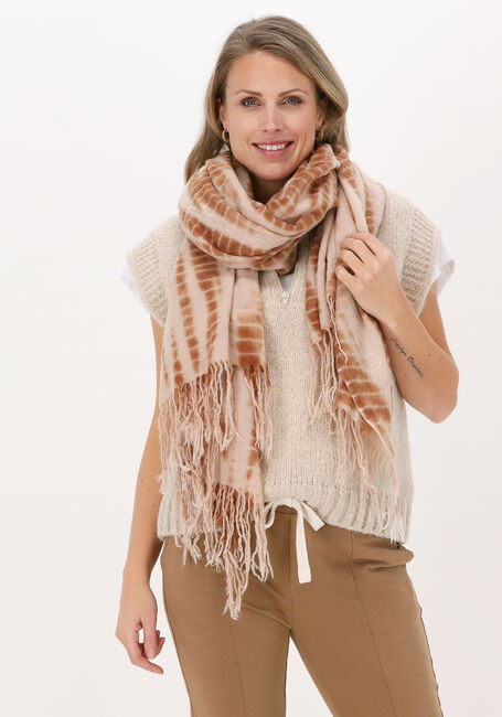 10DAYS SCARF TIE DYE Foulard en marron - large