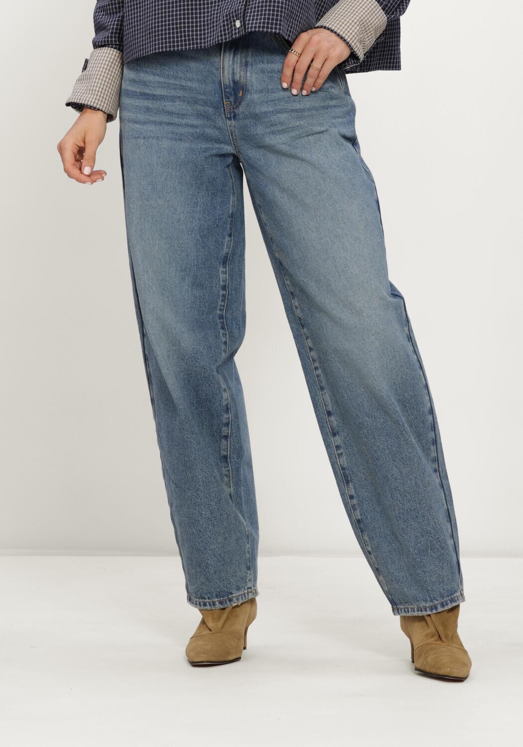 Lichtblauwe CIRCLE OF TRUST Wide jeans ARIA DNM - large