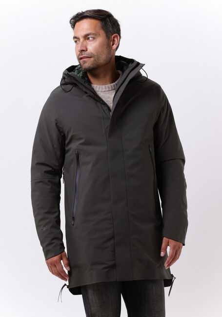 KRAKATAU Veste matelassé QM375 Vert foncé - large