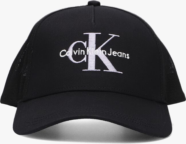 CALVIN KLEIN MONOGRAM TRUCKER CAP Casquette en noir | Omoda | Trucker Caps