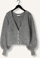 Grijze CO'COUTURE Vest CORELIE BUTTON KNIT Grijze CO'COUTURE Vest CORELIE BUTTON KNIT - medium