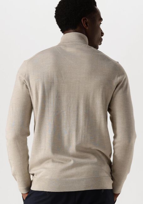 Beige PROFUOMO Coltrui PULLOVER ROLL NECK - large