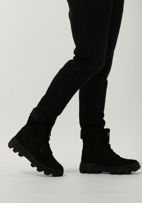 G-STAR RAW Bottines à lacets NOXER HGH NUB M en noir - large