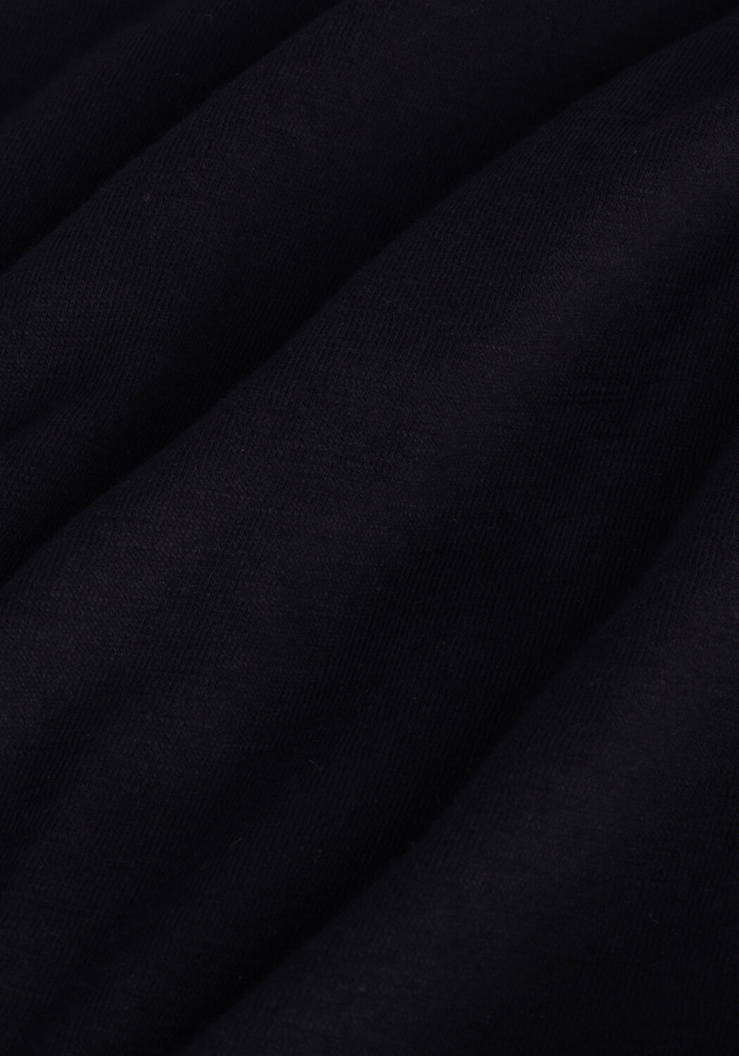 Zwarte MY ESSENTIAL WARDROBE T-shirt 09 THE OTEE SLUB YARN JERSEY - large