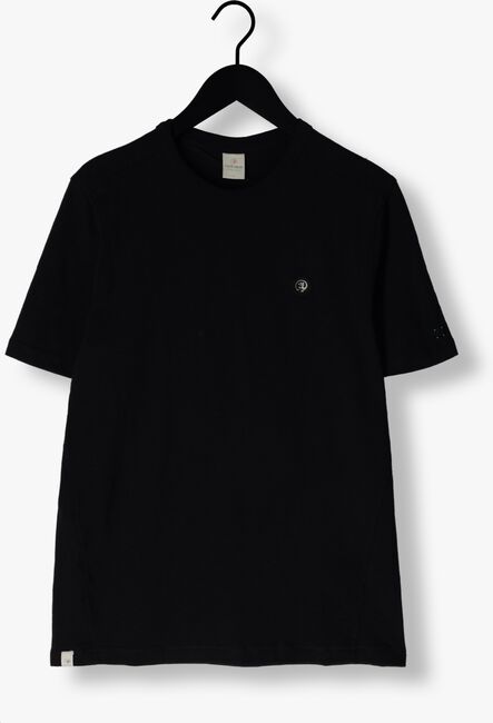 CAST IRON T-shirt SHORT SLEEVE R-NECK ORGANIC COTTON SLUB ESSENTIAL en noir - large