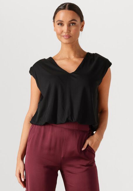 Zwarte SELECTED WOMEN Top SLFMIRA SS TOP - large