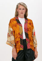 Oranje SISSEL EDELBO Kimono LOTUS SHORT MIX KIMONO - medium