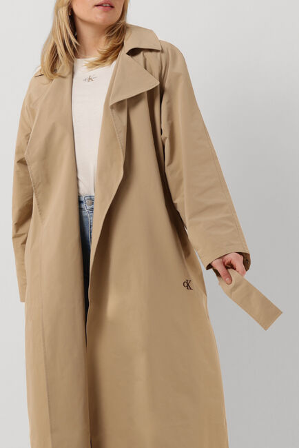 CALVIN KLEIN Trenchcoats OVERSIZED TRENCH COAT Sable - large