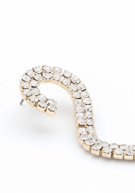 NOTRE-V Boucles d'oreilles X BO - SPRANKLING PYTHON Doré - large