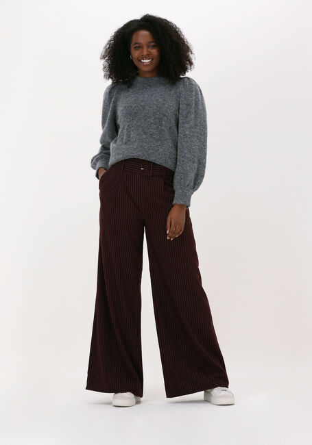 Bordeaux GESTUZ Wijde broek ESIA GZ HW PANTS Bordeaux GESTUZ Wijde broek ESIA GZ HW PANTS - large