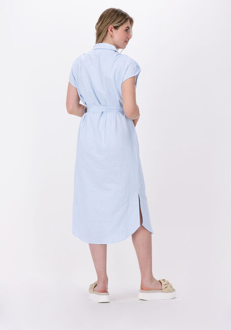 Blauwe SIMPLE Midi jurk XENA - large