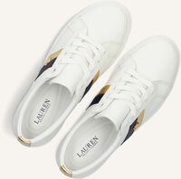 Witte LAUREN RALPH LAUREN Sneakers JANSON II LOW TOP LACE Witte LAUREN RALPH LAUREN Sneakers JANSON II LOW TOP LACE - medium