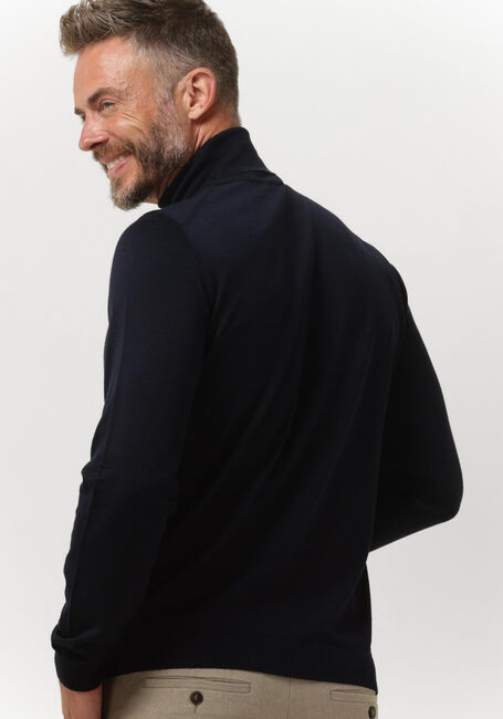 BOSS BLACK Col roulé MUSSO-P Bleu foncé - large