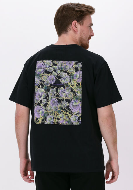 WOODBIRD T-shirt STAIN BACK TEE en noir - large