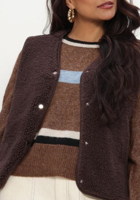 Bruine OBJECT Gilet OBJELLA WAISTCOAT NOOS - large