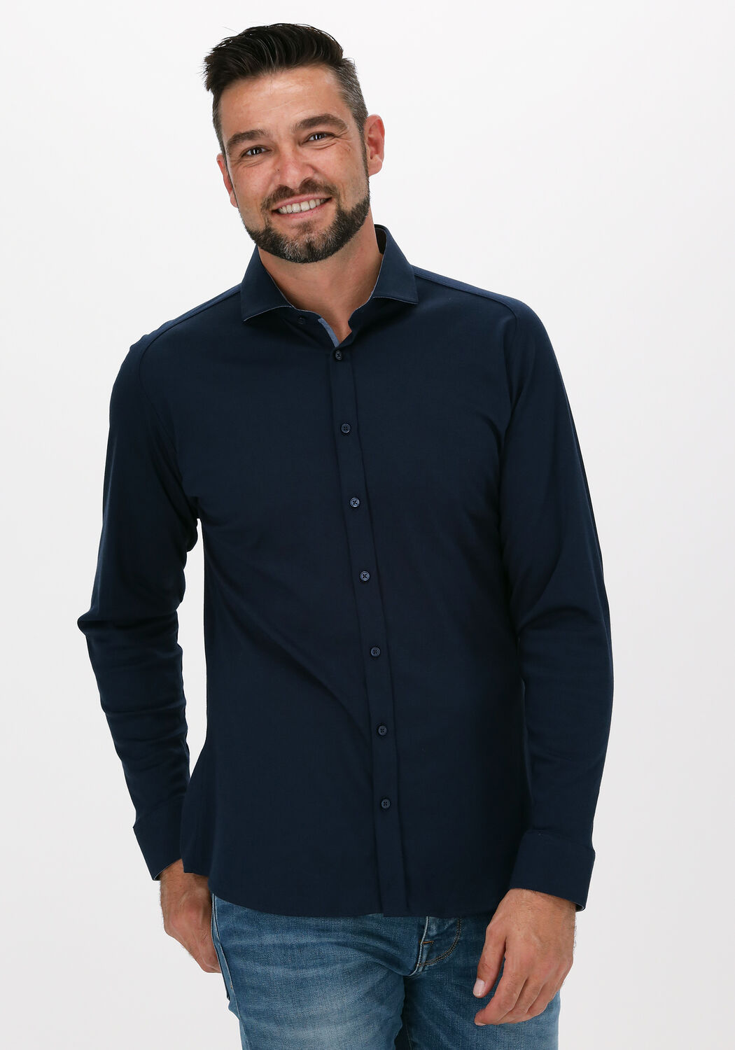 DESOTO Chemise d contract NEW HAI 1 1 Bleu fonc Omoda