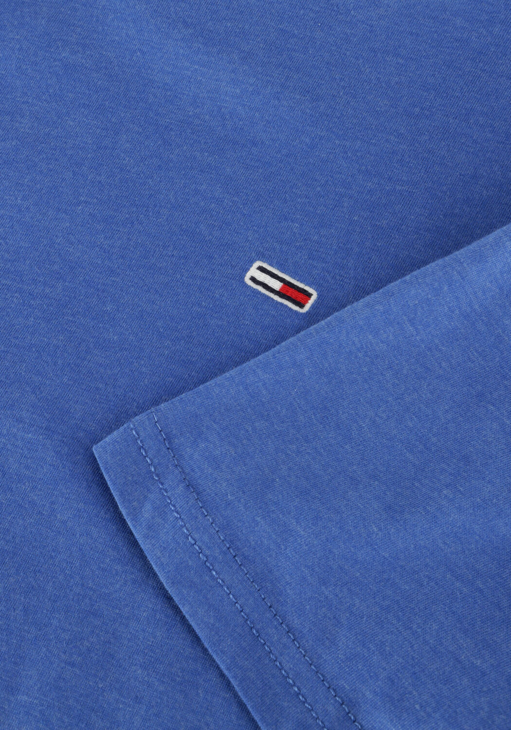 Blauwe TOMMY JEANS T-shirt TJM XSLIM JASPE HTR TEE EXT - large