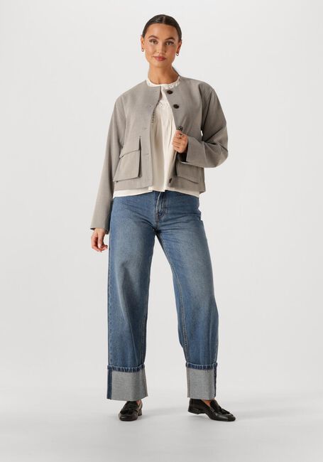 WITHBLACK WBLJENNY LS BLOUSE Hauts & T-shirts en beige - large