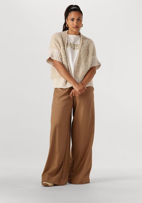 NUKUS Pantalon large SEME PANTS en camel - large