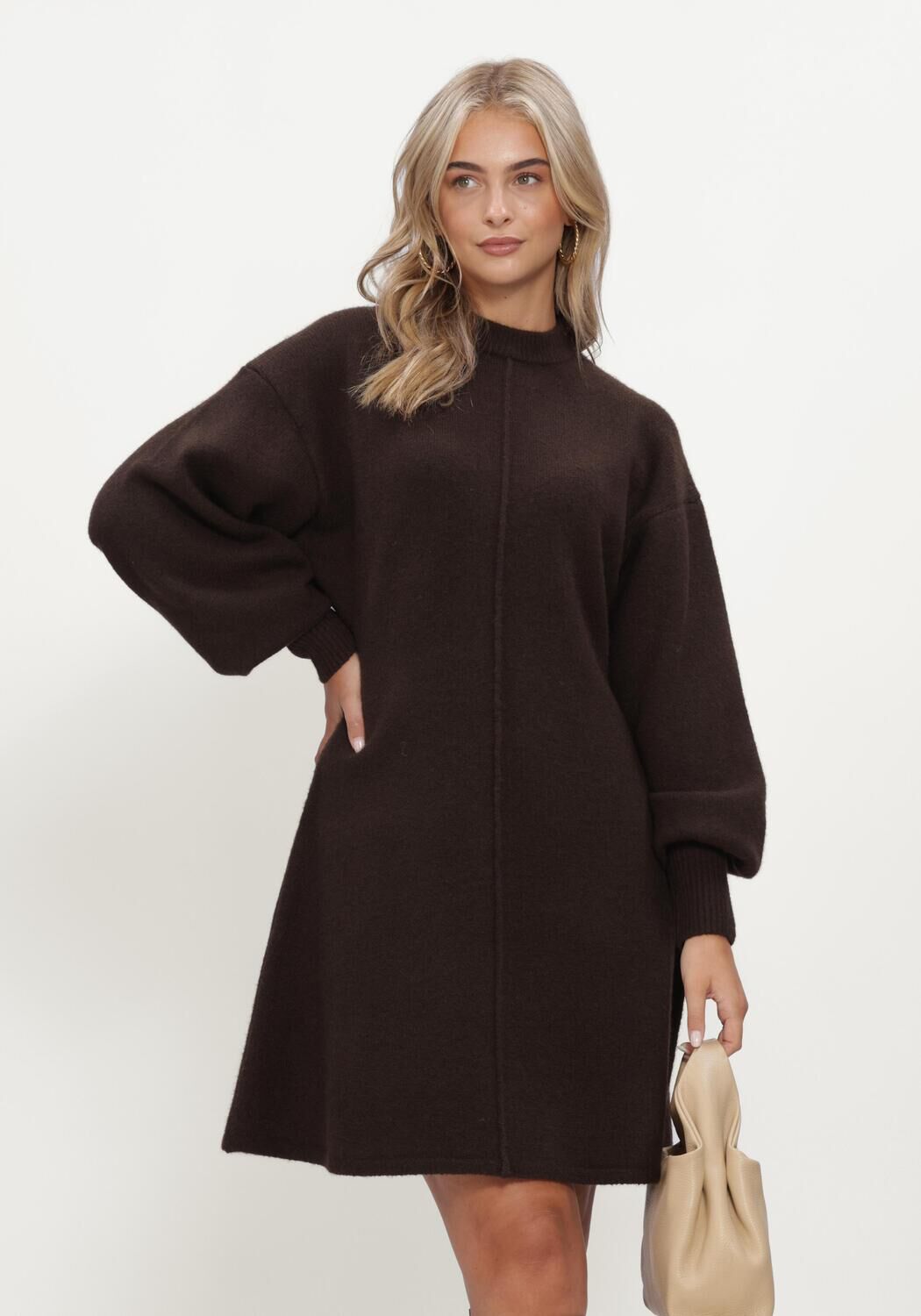 NOTRE-V Mini robe NV-ILJA en marron - large