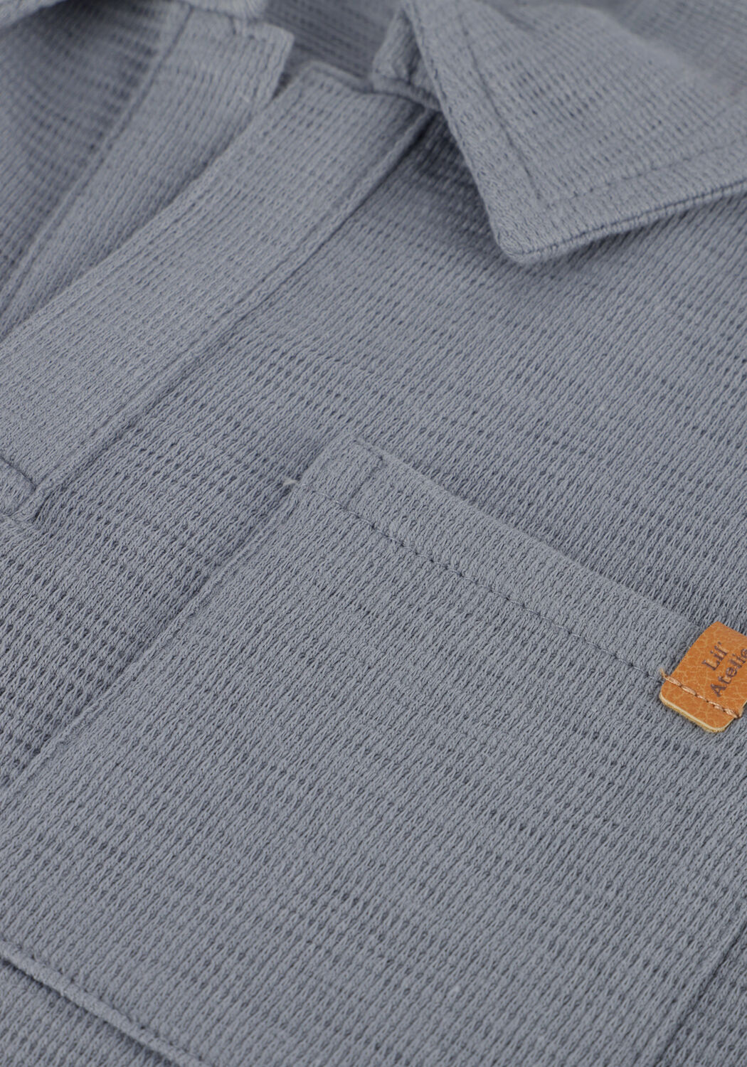 LIL' ATELIER Polo NMMFALK SS LOOSE POLO TOP LIL en bleu - large