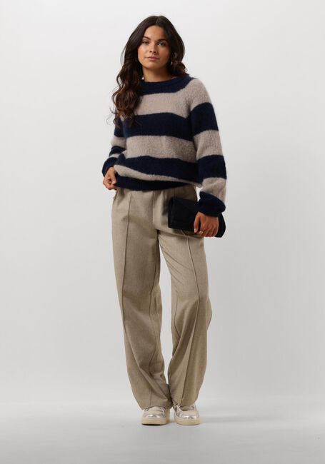 BY-BAR Pull SIAN STRIPE PULLOVER Bleu foncé - large
