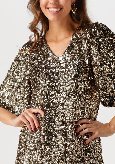 Gouden MOVES Mini jurk MANALINA - large
