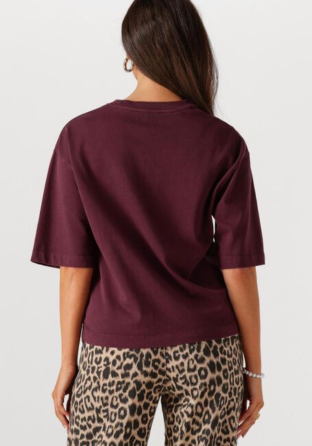 CATWALK JUNKIE T-shirt LOOSE FIT TSHIRT Bordeaux - large