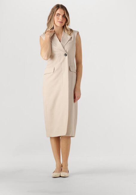INWEAR Robe midi NAXAIW BLAZER DRESS en beige - large