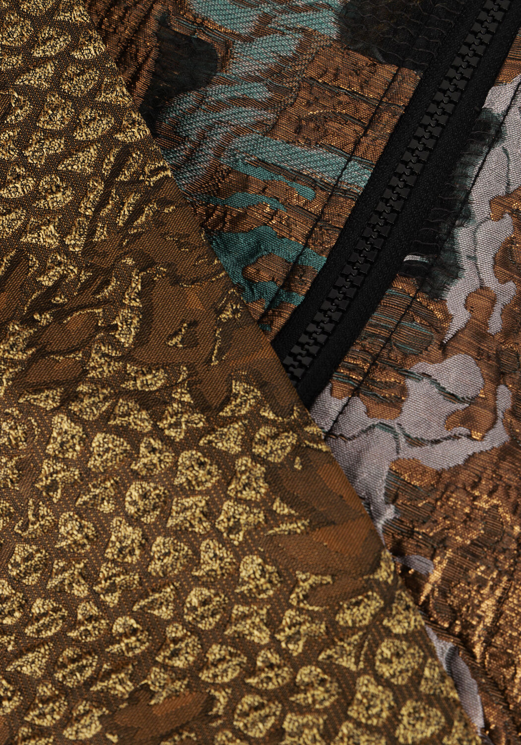 Groene SUMMUM Jack JACKET JACQUARD MIX - large