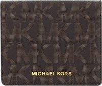 MICHAEL KORS Porte-monnaie CARRYALL CARD CASE en marron - medium