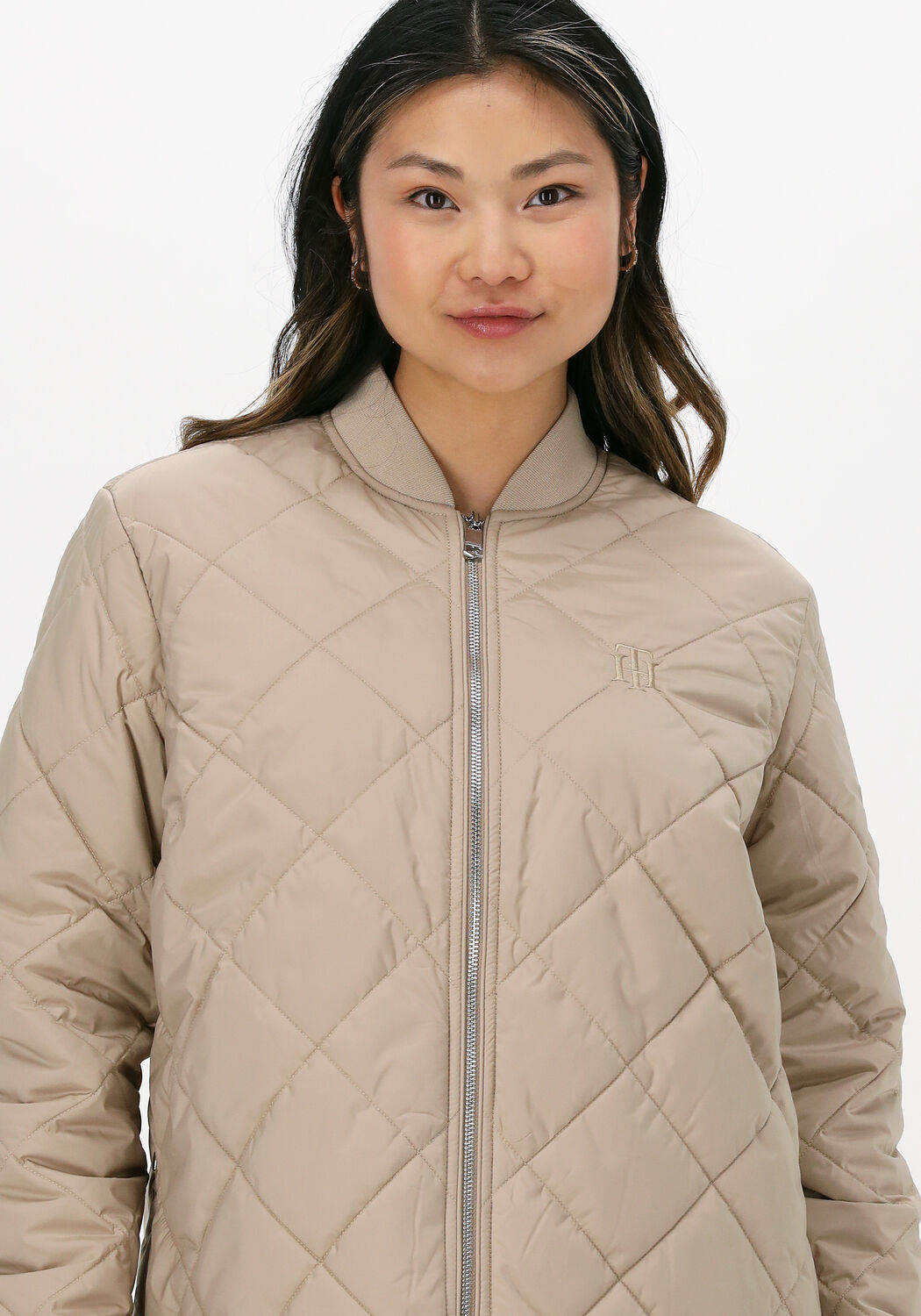 Tommy hilfiger quilted bomber jacket discount