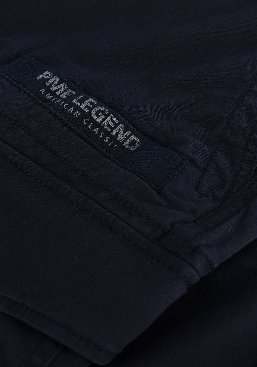 PME LEGEND Pantalon courte NORDROP CARGO SHORTS STRETCH TWILL Bleu fonc&eacute; - large