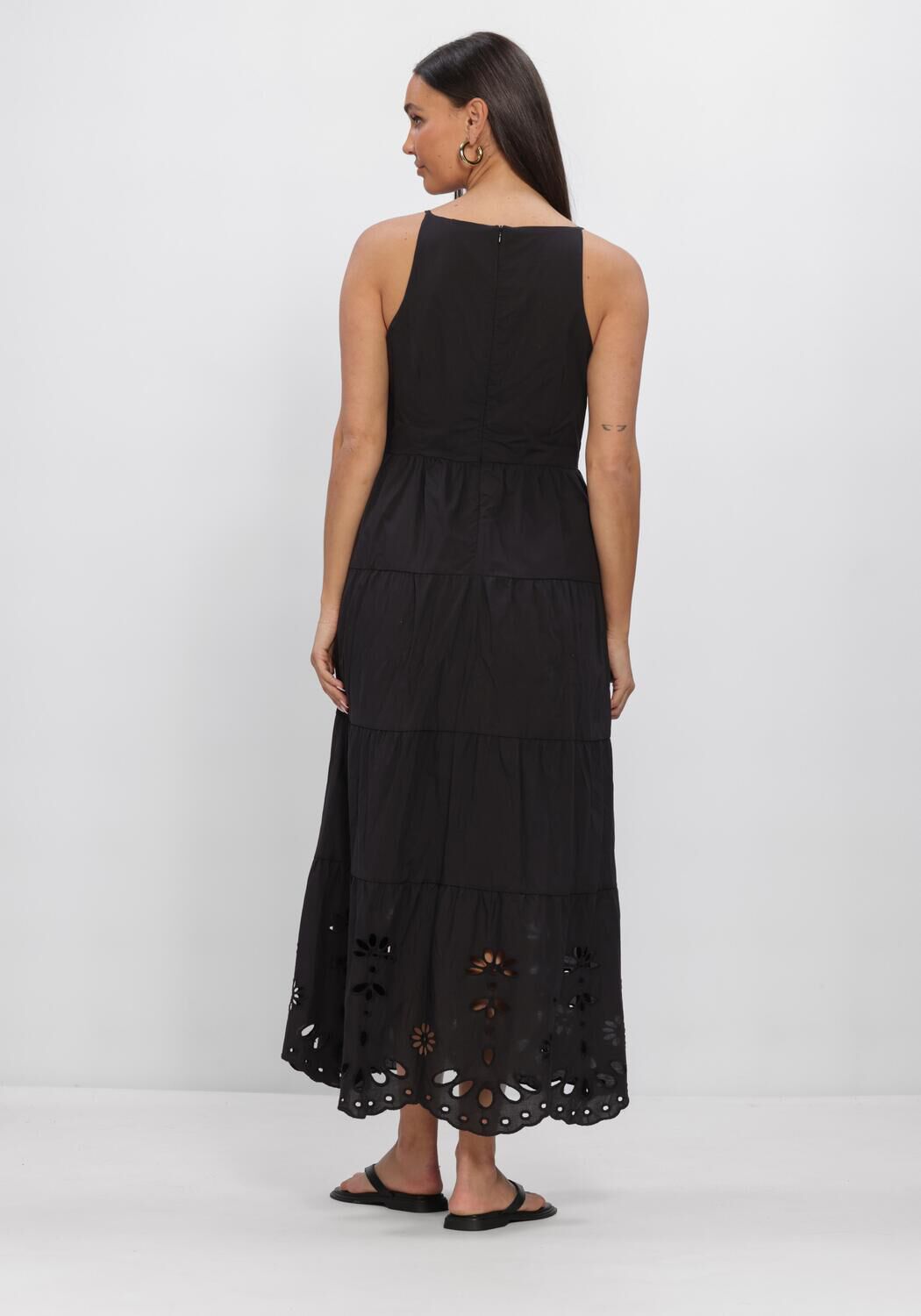 Y.A.S. YASLINE STRAP LONG DRESS Robes en noir - large