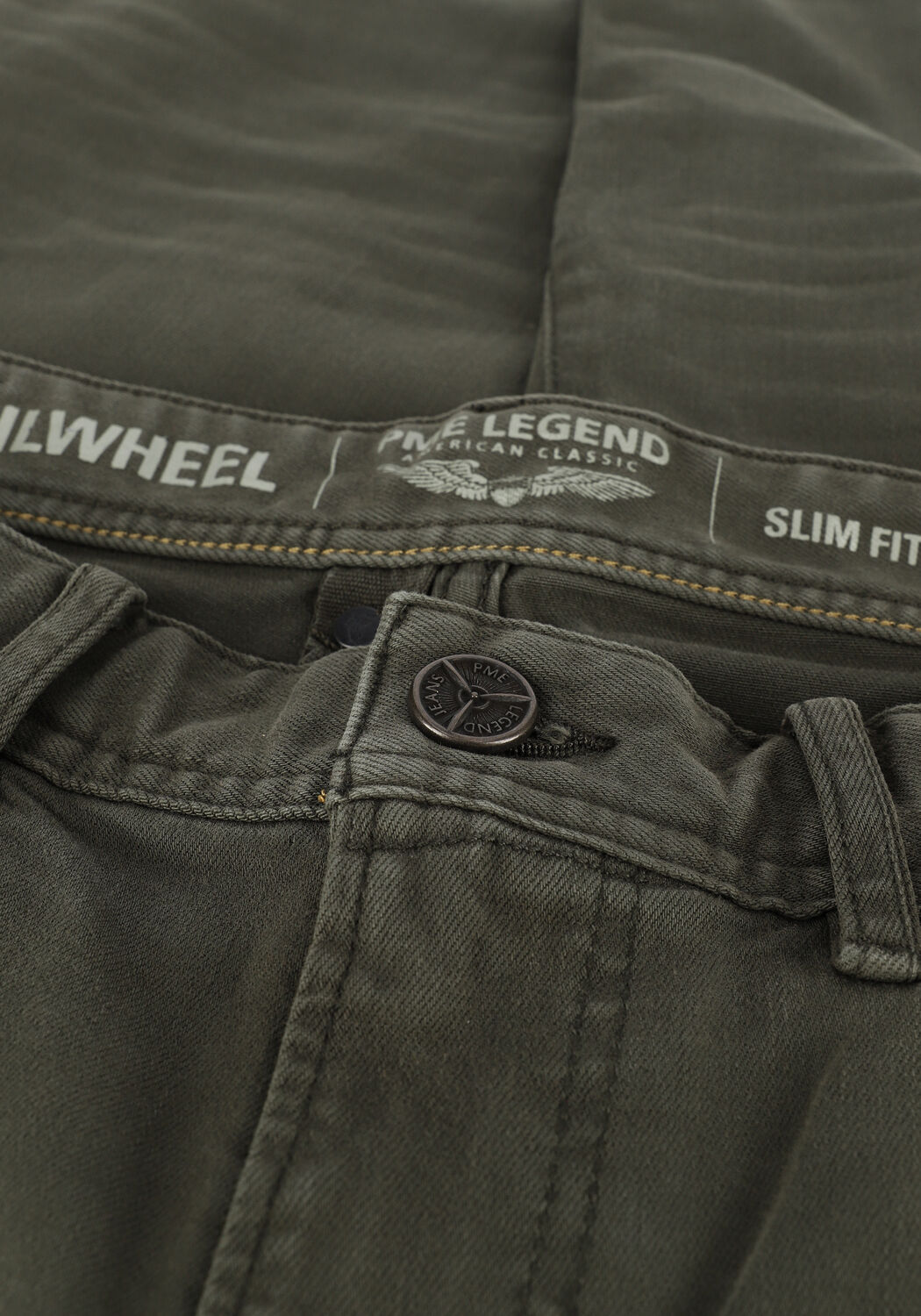 PME LEGEND Slim fit jeans TAILWHEEL COLORED DENIM en vert - large