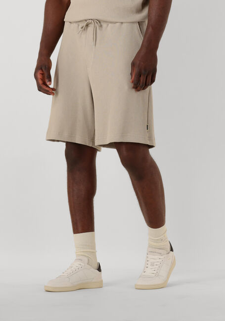 Beige WOODBIRD Korte broek WBBEN WAFFEL SHORTS - large