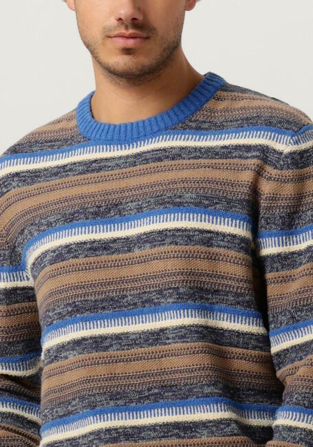 SCOTCH & SODA Pull REGULAR FIT MIXED YARN STRIPE MIX PULLOVER en multicolore - large