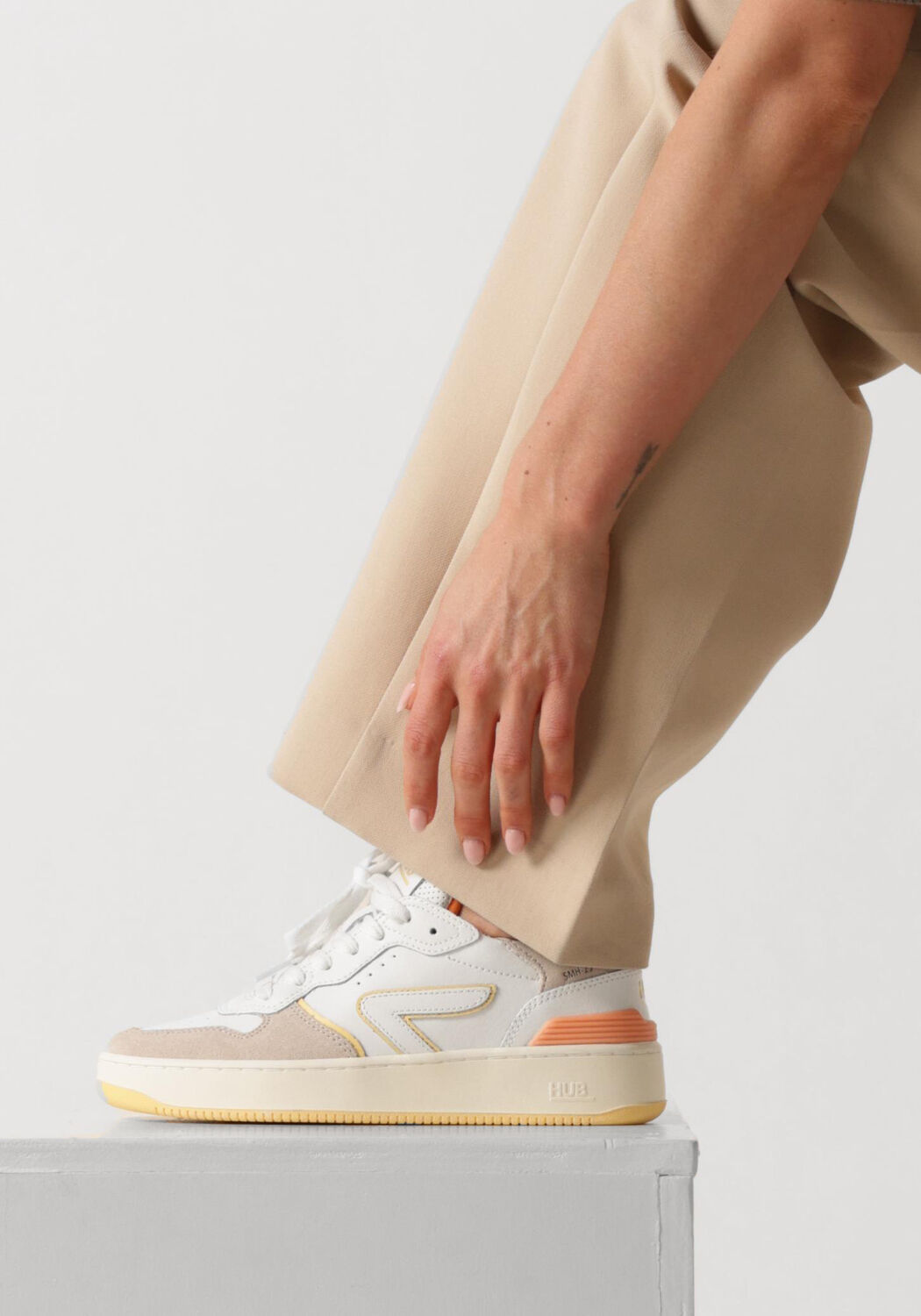 HUB Baskets basses SMASH en blanc - large