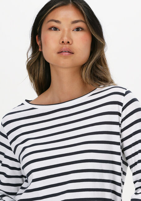10DAYS Longsleeves LONGSLEEVE TEE STRIPE en blanc - large