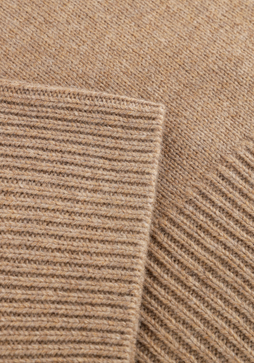 Beige SECOND FEMALE Coltrui ALPHA KNIT T-NECK - large