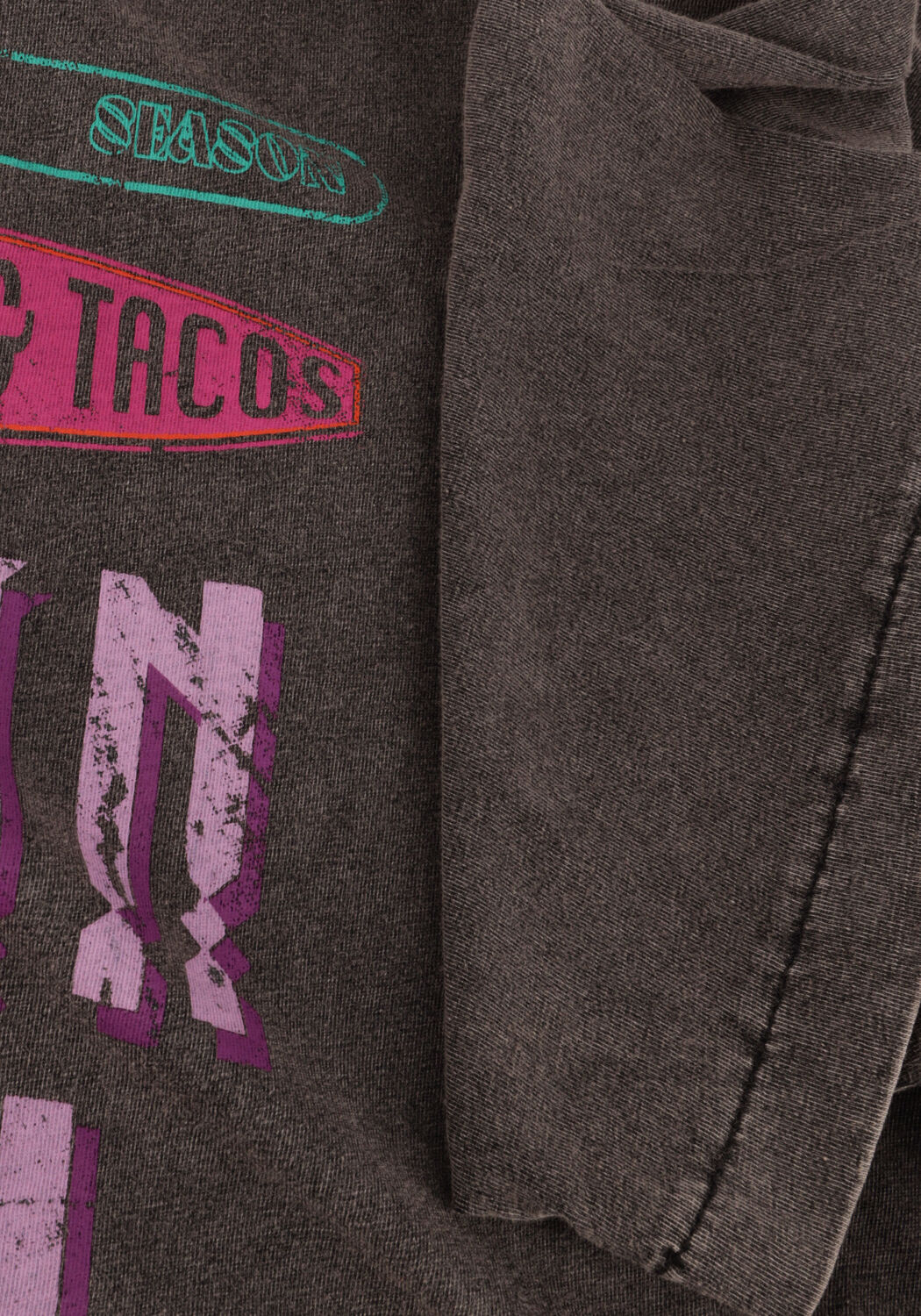 REFINED DEPARTMENT T-shirt MAGGY en gris - large