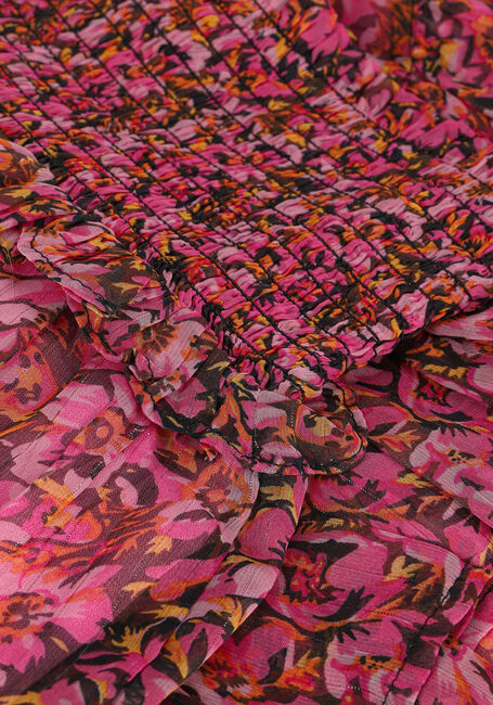 NEO NOIR Mini-jupe TANA DARK BLOSSOM SKIRT en rose - large
