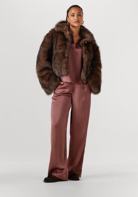 NEO NOIR Manteau en fausse fourrure STEFF FAUX FUR JACKET en marron - large