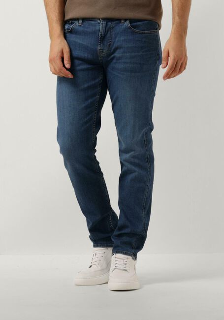 7 FOR ALL MANKIND Straight leg jeans SLIMMY TAPERED en bleu - large